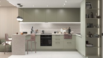 Тренды и новые цвета в дизайне современных кухонь в 2023 году в Заозёрном - zaozyornyj.mebel54.com | фото
