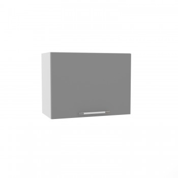 Арка ВПГ 600 шкаф верхний горизонтальный высокий (Штукатурка белая/корпус Серый) в Заозёрном - zaozyornyj.mebel54.com | фото