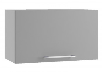 Гарда ПГ 600 шкаф верхний горизонтальный (Белый Эмалит/корпус Серый) в Заозёрном - zaozyornyj.mebel54.com | фото
