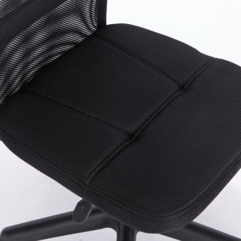 Кресло компактное BRABIX Smart MG-313 (черный) в Заозёрном - zaozyornyj.mebel54.com | фото