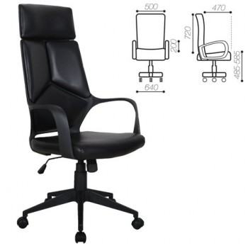 Кресло офисное BRABIX Prime EX-515 (экокожа) в Заозёрном - zaozyornyj.mebel54.com | фото