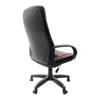 Кресло офисное BRABIX Strike EX-525 (черно-красный) в Заозёрном - zaozyornyj.mebel54.com | фото