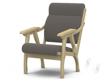 Кресло Вега-10 (бесцветный лак/ULTRA STONE) в Заозёрном - zaozyornyj.mebel54.com | фото