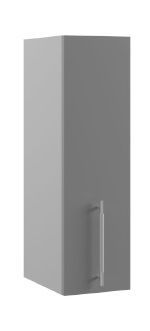 Монца ВП 200 шкаф верхний высокий (Мрамор Арктик/корпус Серый) в Заозёрном - zaozyornyj.mebel54.com | фото