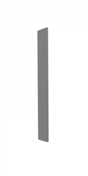 Панель торцевая (для шкафа верхнего торцевого высокого) ВПТ 400 Лофт (Штукатурка серая) в Заозёрном - zaozyornyj.mebel54.com | фото