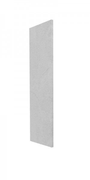 Панель торцевая (для шкафа верхнего высокого) ВП Лофт (Штукатурка белая) в Заозёрном - zaozyornyj.mebel54.com | фото