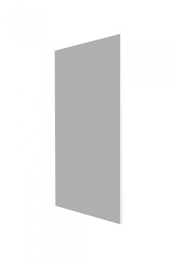 Панель торцевая СТ 400 Ройс (для шкафа торцевого нижнего) Белый софт в Заозёрном - zaozyornyj.mebel54.com | фото