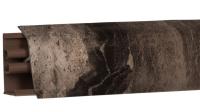 Плинтус LB-38, L=3000мм, мрамор бергамо темный в Заозёрном - zaozyornyj.mebel54.com | фото