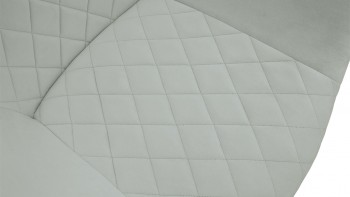 Стул «Дастин» К1С Белый/Велюр Confetti Silver в Заозёрном - zaozyornyj.mebel54.com | фото