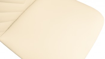 Стул «Шерри» К1С Черный муар/Кож зам Polo Cream в Заозёрном - zaozyornyj.mebel54.com | фото